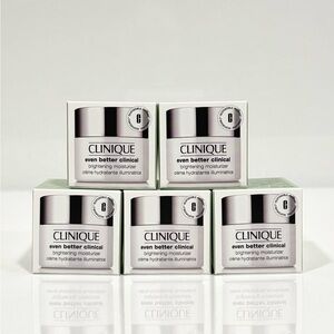 5x15ml Clinique Even Better Clinical Brightening Moisturizer 75ml New Batch AC4